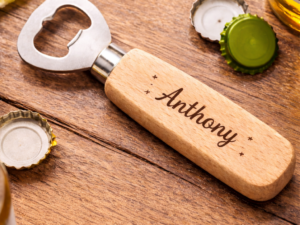 Décapsuleur personnalisable